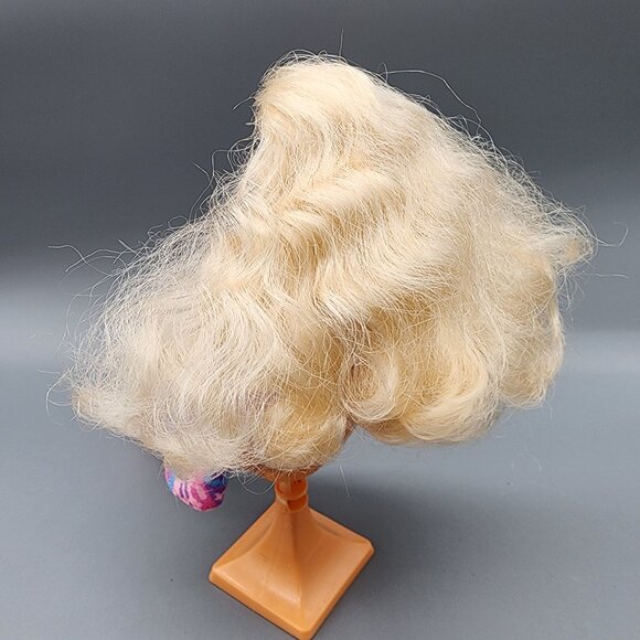 Vintage 1989 Barbie Western Fun Doll Mattel Blonde Pink Outfit No Original Boots - Picture 11 of 12